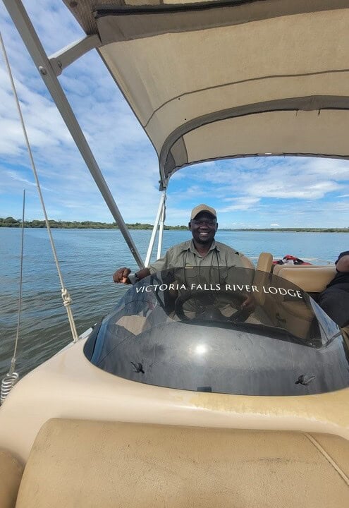 Victoria Falls River Lodge transfers are done by boat