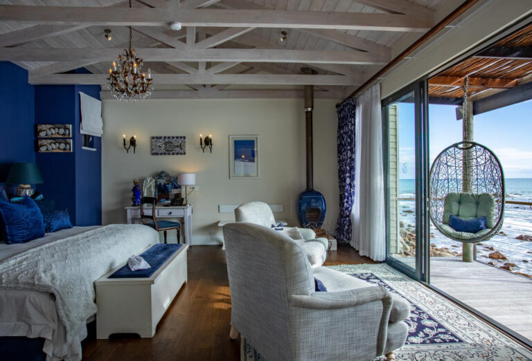Luxury island suite at Tintswalo Atlantic in Cape TOwn