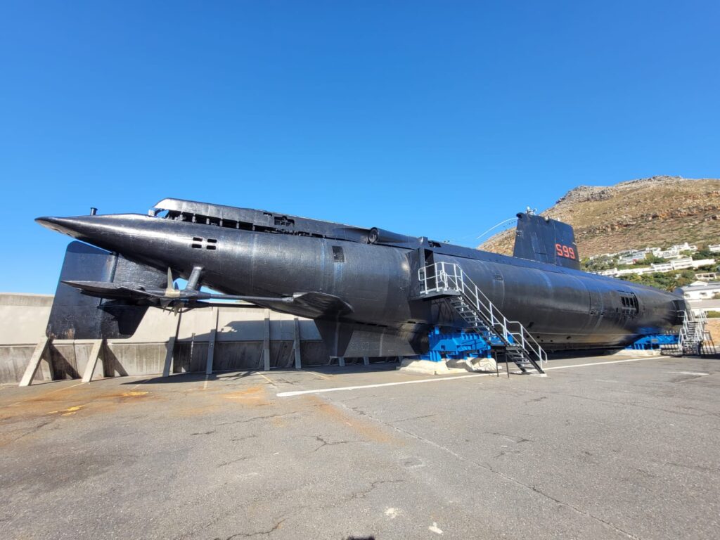 SAS Assegaai submarine museum in Simon's Town