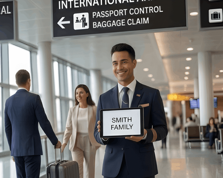 Meet and greet airport service