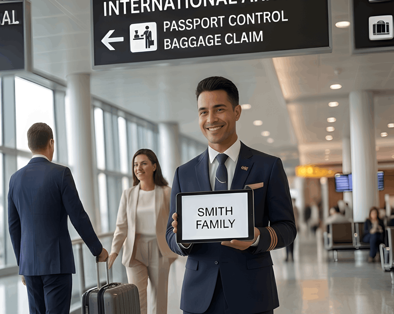 Meet and greet airport service